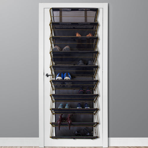 10-Tier Vertical Over-the-Door Organizer