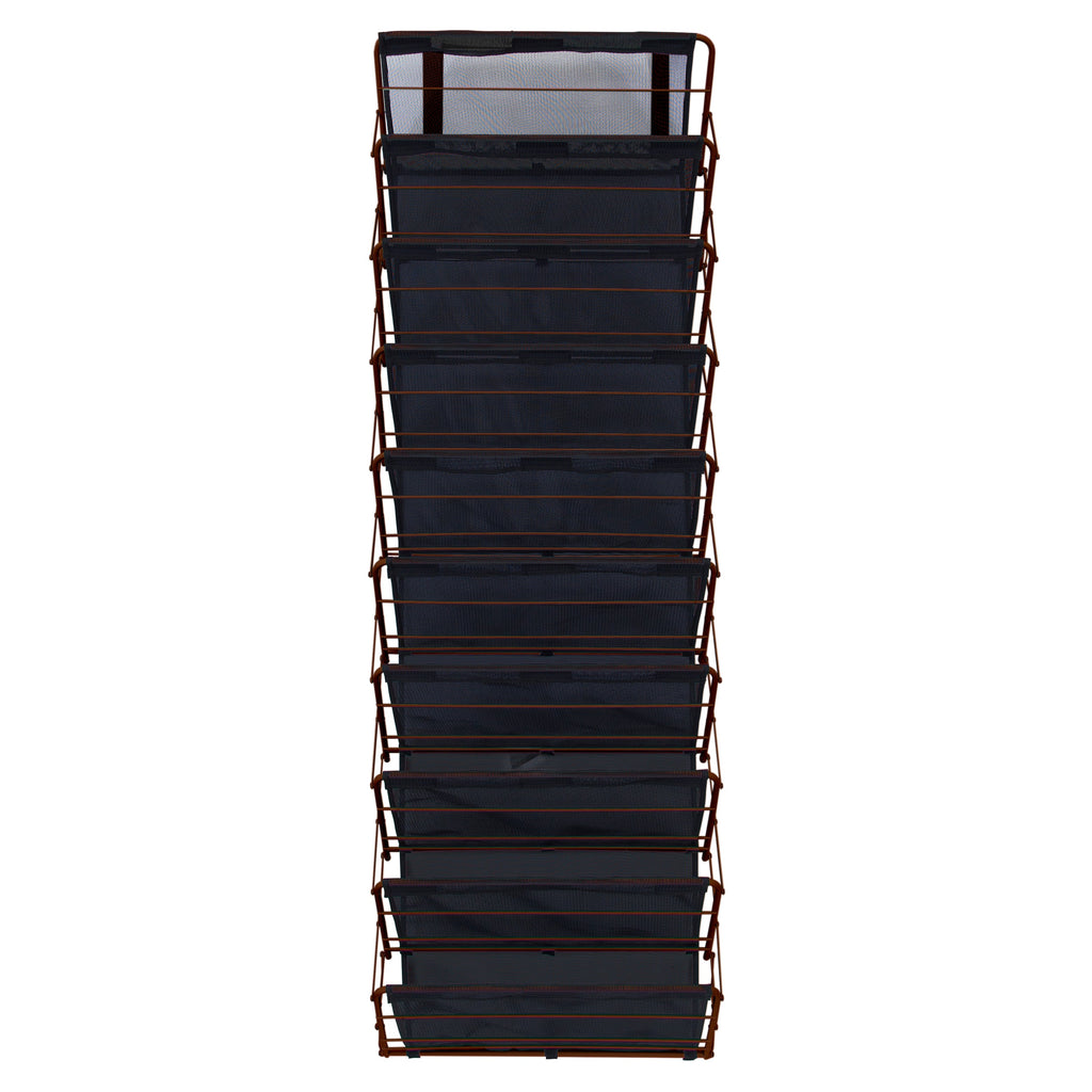10-Tier Vertical Over-the-Door Organizer