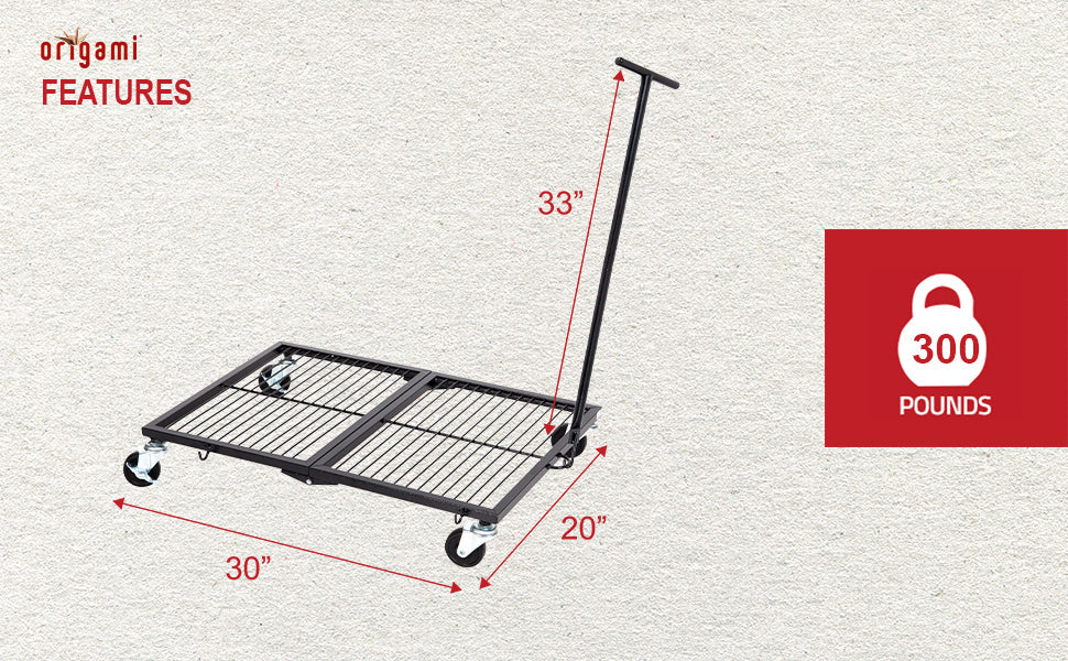 Heavy Duty Rolling Shelf Dollie