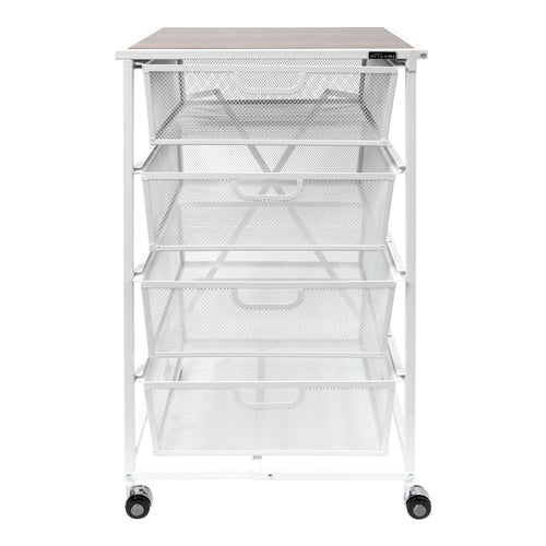 4-Drawer Storage Cart